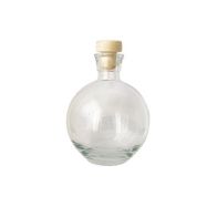 Bottiglia Palla in vetro Giuggiole 200ml con tappo in plastica