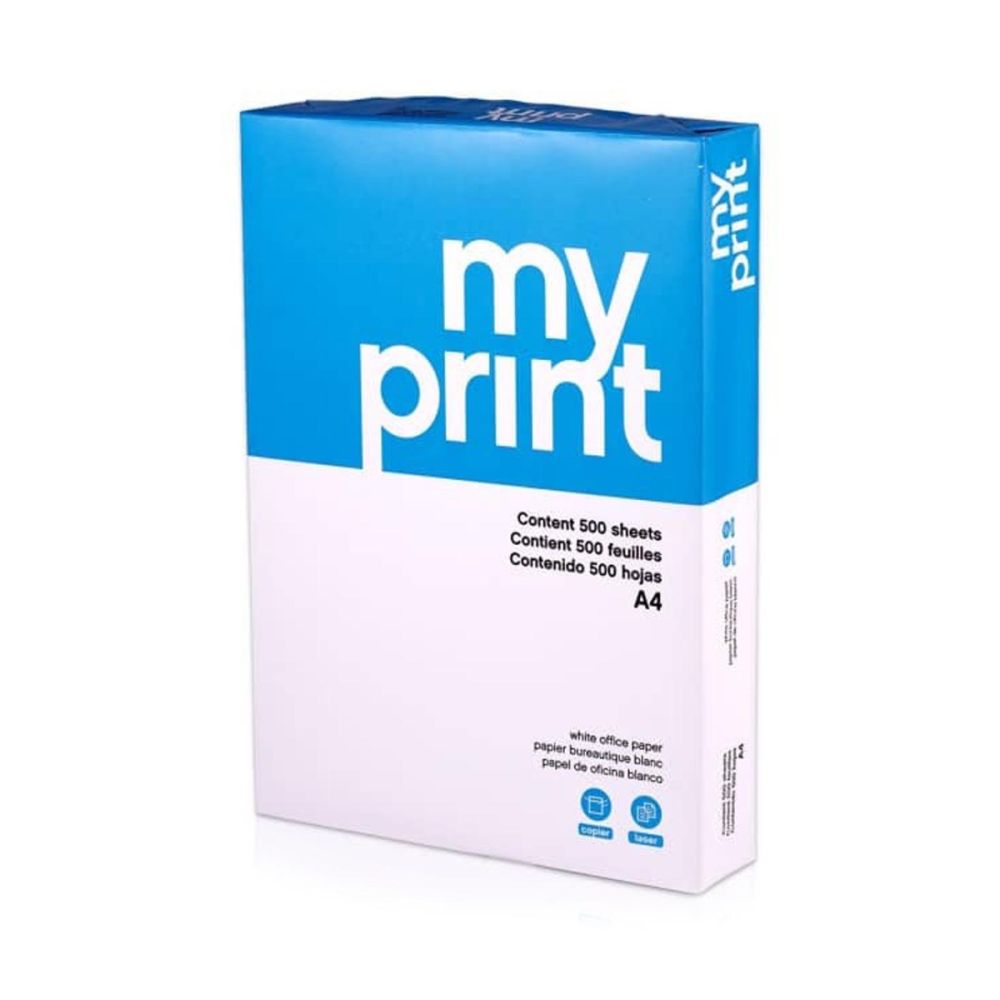 Risma di carta My Print - 500 fogli A4 per stampante