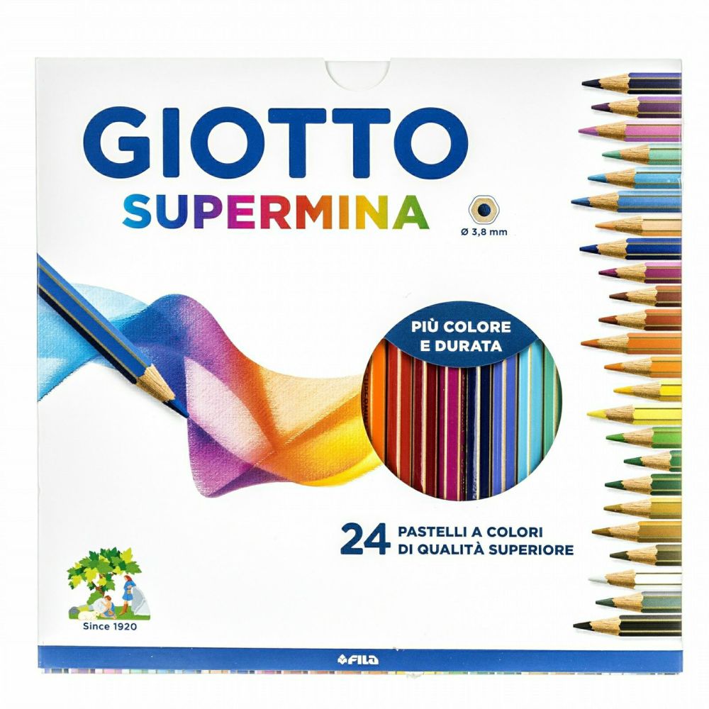 Pastelli Giotto Supermina 24 pezzi