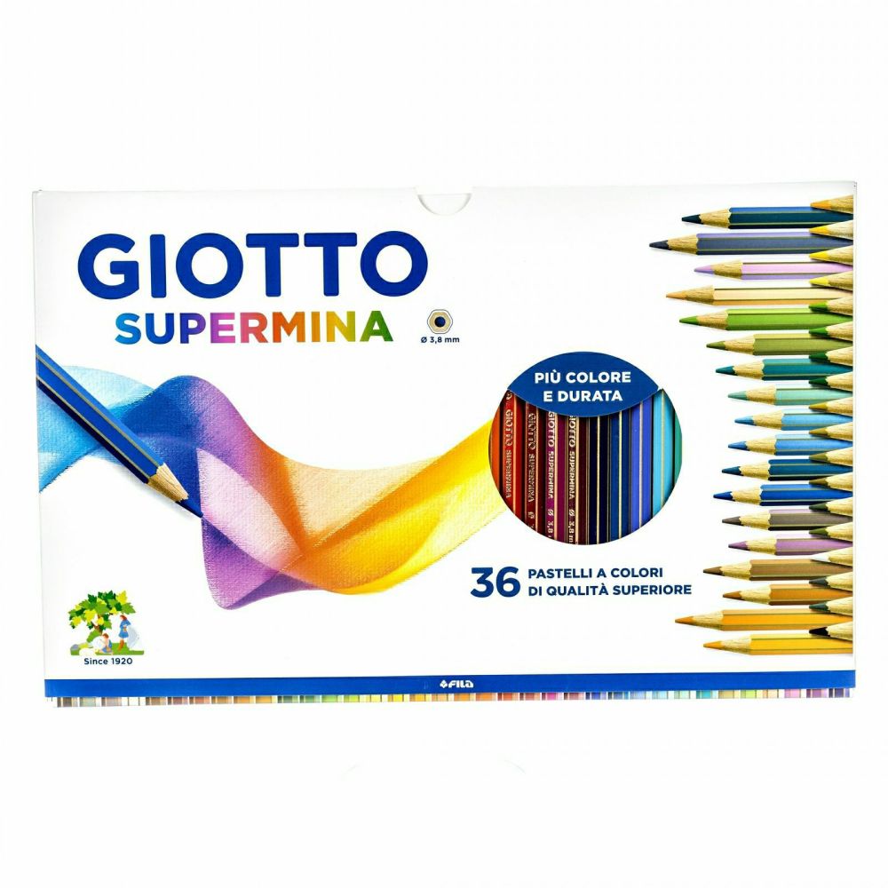 Pastelli Giotto Supermina 24 pezzi