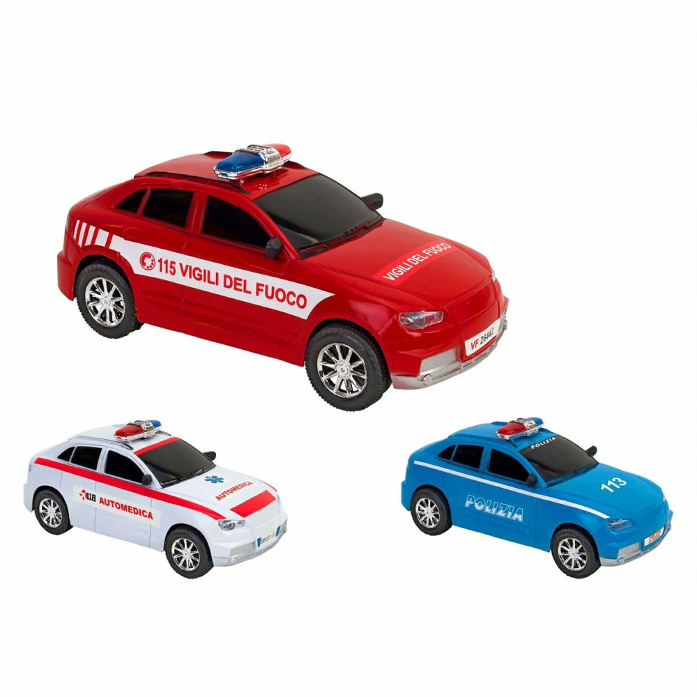 Macchinina giocattolo polizia - pompieri - ambulanza