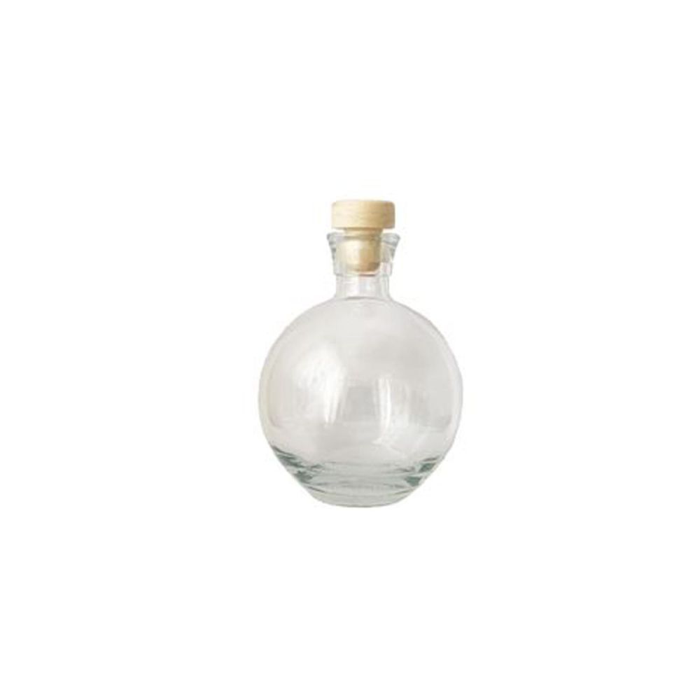 Bottiglia Palla in vetro Giuggiole 100ml con tappo in plastica