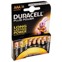 Batterie alcaline AAA stilo 1.5V 8 pezzi Duracell-5000394018549