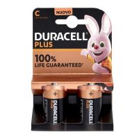 Duracell Plus C Batterie Mezza-Torcia-5000394141827