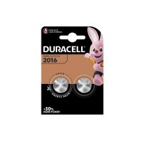 Batterie a bottone Duracell CR2016 al litio - blister 2 pezzi-5000394203884