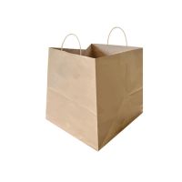 Shopper Carta Avana 35x35xh40cm maniglia ritorta