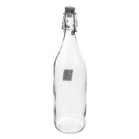 Bottiglia in vetro 1l tappo meccanico bianco Lory-8001691596294