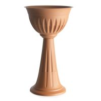 Vaso a colonna 43cm Terracotta-8007633319044