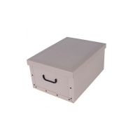 Scatola portaoggetti armadio 51x37x24cm - Classic Collection Beige