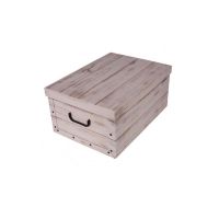 Scatola portaoggetti armadio 51x37xh24cm - Wood Collection