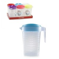 Caraffa per acqua in plastica 1lt