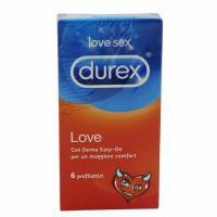 Profilattici Durex Love Easy-On 6 pezzi-5038483445068
